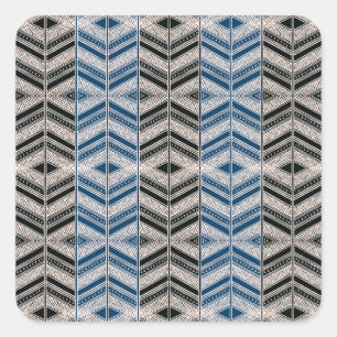 African Design #8 @ Stylnic Quadratischer Aufkleber