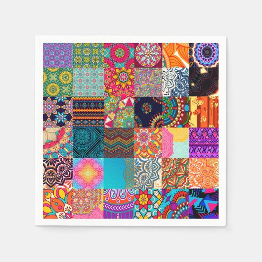 African Design Napkins Serviette (Vorderseite)