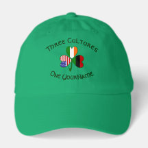 African Diaspora Ireland USA Shamrock Personalize