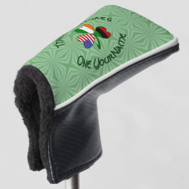 African Diaspora Irish American Kleeblatt Personal Golf Headcover