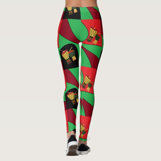 African Drums Leggings (Rückseite)