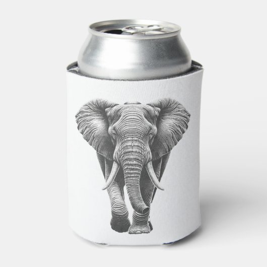 African Elephant Safari und Zoo Adventure Dosenkühler (Kanne Vorderseite)