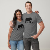 African Elephant Silhouette T-Shirt (Unisex)
