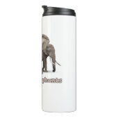 African Elephant Thermol Tumbler Thermosbecher (Nach rechts gedreht)