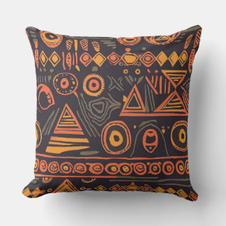 African Essence: Atemberaubendes Ethnic Designcush Kissen