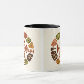 African Ethnic Patterns Tasse (Zentrum)