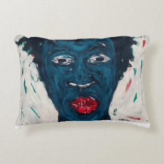 African Face Pillow Dekokissen