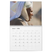 African Faces Wall Calendar Kalender (Mär 2026)