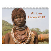 African Faces Wall Calendar Kalender (Titelbild)