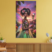 African Fairy Leinwanddruck (Insitu (Wohnzimmer))