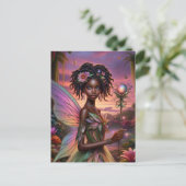 African Fairy Postkarte (Stehend Vorderseite)