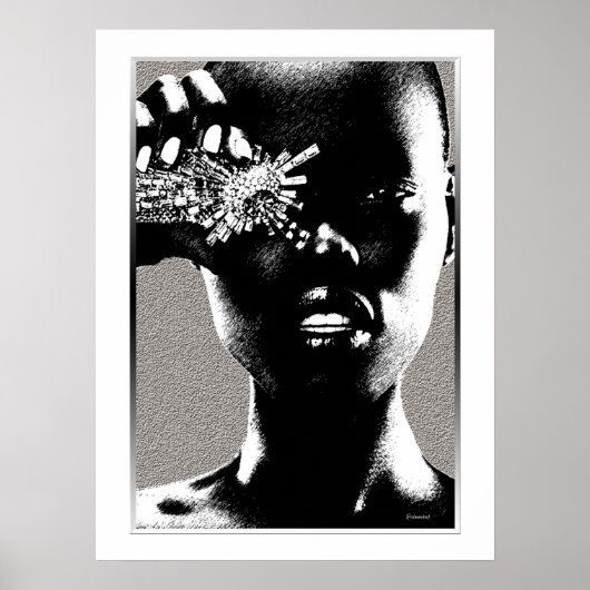 African Fashion Diamond Poster (Vorne)