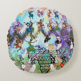 African Feast: Rhythms of Africa  Rundes Kissen