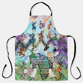 African Feast: Rhythms of Africa  Schürze