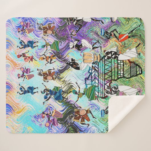 African Feast: Rhythms of Africa Sherpadecke (Vorderseite (Horizontal))