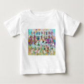 African Feast: Rhythms of Unity Baby T-shirt (Vorderseite)