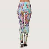 African Feast: Rhythms of Unity Leggings (Rückseite)