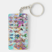 African Feast: Rhythms of Unity Schlüsselanhänger (Rückseite)