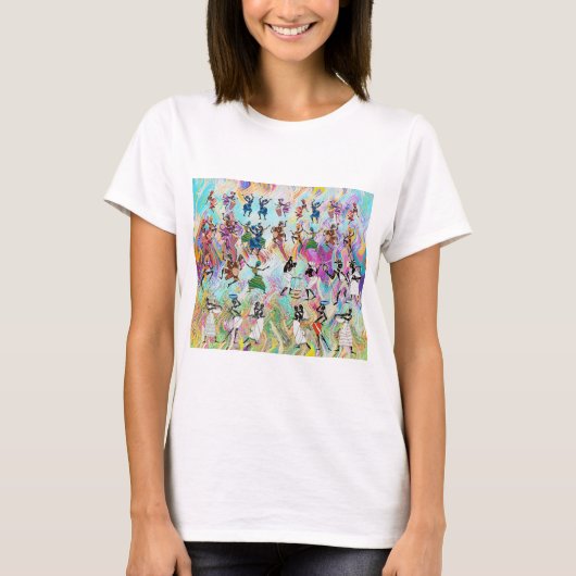 African Feast: Rhythms of Unity T-Shirt (Vorderseite)