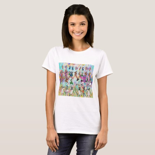 African Feast: Rhythms of Unity T-Shirt (Vorne ganz)