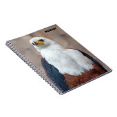 African Fish Eagle Spiral Notebook Notizblock (Rechte Seite)