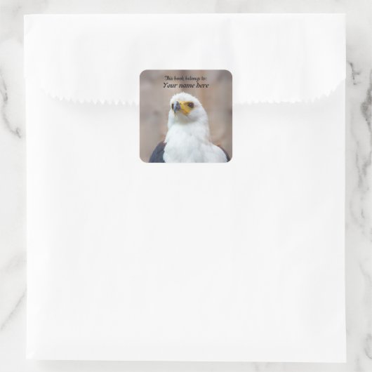 African Fish Eagle Sticker (Tasche)