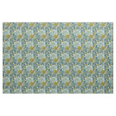 African Floral Blue Green Stoff (Yard (91,4 cm))