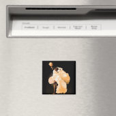 African Folk Dance Magnet (In Situ (Geschirrspüler))