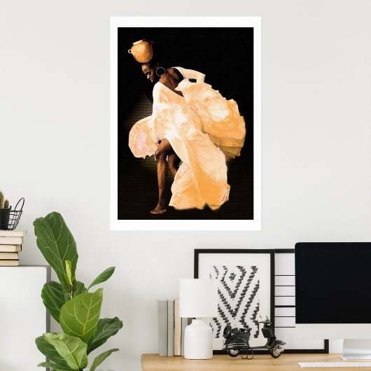 African Folk Dance Poster (Heimbüro)