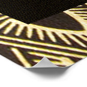 African Folk Dance Poster (Ecke)