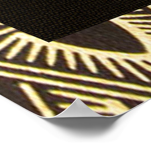 African Folk Dance Poster (Ecke)