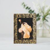 African Folk Dance Postkarte (Stehend Vorderseite)