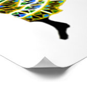 African Foot Dance Poster (Ecke)