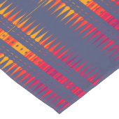 African Geometric Print Kurzer Tischläufer (Ecke)