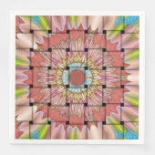 African Geometric Woven Design Napkins Serviette (Vorderseite)