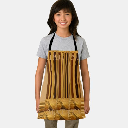 African Giraffe Print Schürze (Insitu)