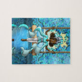 African Girl Anime Puzzle (Horizontal)