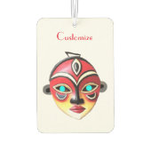 African Girl Face Mask Thunder_Cove Autolufterfrischer (Rückseite)