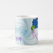 African Girl Rainbow Narwhal Tasse (Mittel)