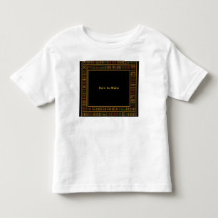 African Gold Kente Toddler T - Shirt