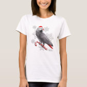 African Gray Christmas Shirt (Vorderseite)