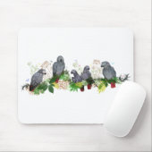African Gray Parrot Party Mousemat Mousepad (Mit Mouse)