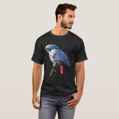 African Gray Parrot Premium T - Shirt (Vorne ganz)