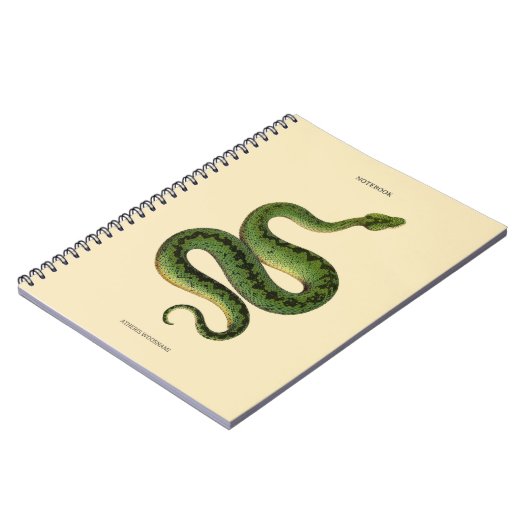 African Green Snake  Notizblock (Linke Seite)