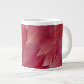 African Grey Parrot Feather Design Jumbo-Tasse (Vorderseite Rechts)