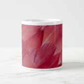 African Grey Parrot Feather Design Jumbo-Tasse (Vorderseite)