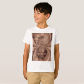 African Hakuna Matata Fraktal Art Print/Graphic T-Shirt (Vorne ganz)