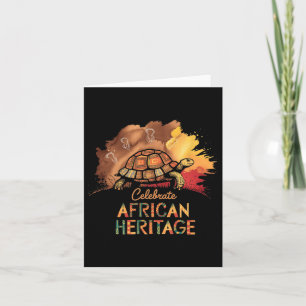 African Heritage Kwanzaa Black History Monte Karte