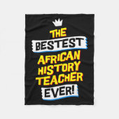 African History Teacher, Funny Job Occupation Fleecedecke (Vorderseite)