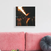 African inspired art leinwanddruck (Insitu (Wohnzimmer))